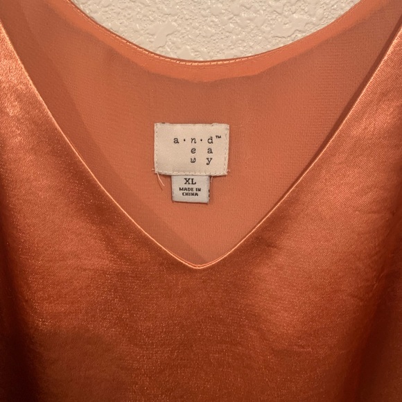 Target a.n.d EA WY silk tank top - Picture 2 of 4